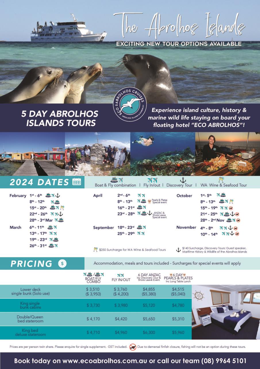 Eco Abrolhos - Abrolhos Islands Tours