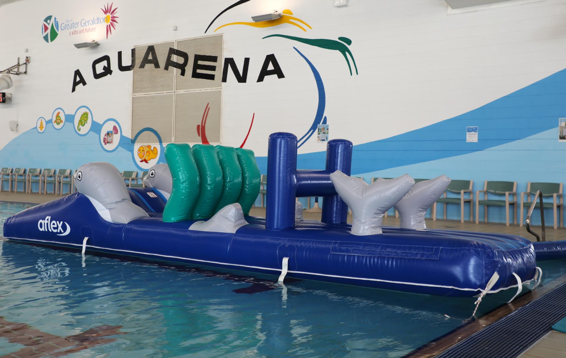 New inflatable fun at Geraldton Aquarena